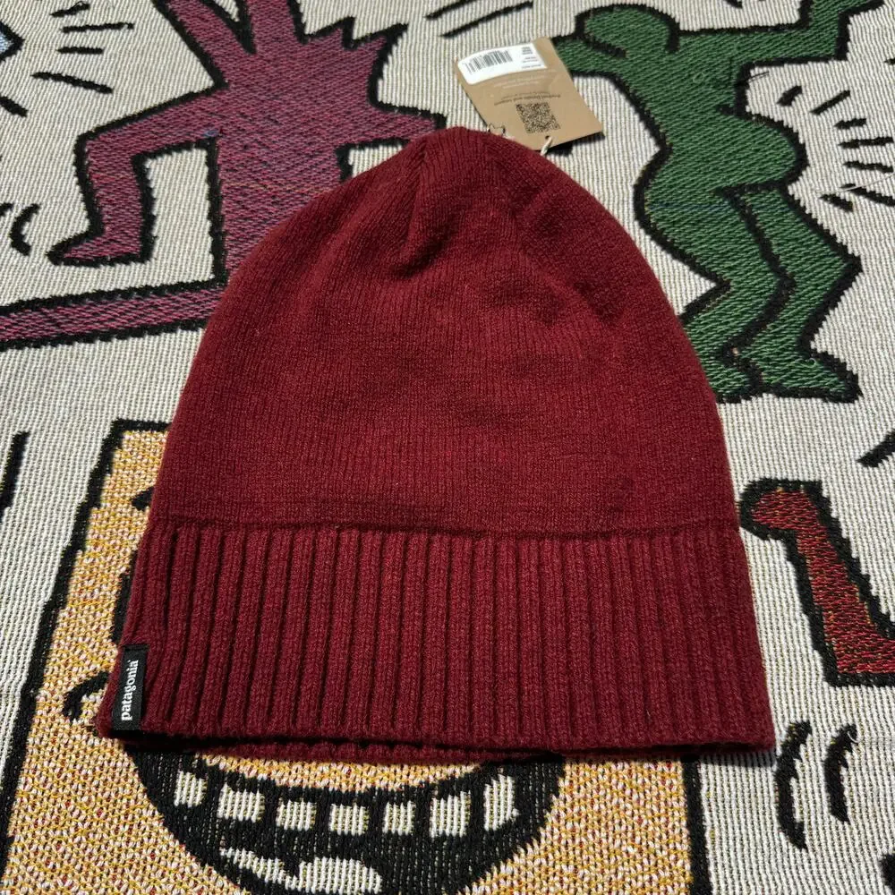 New with Tags Patagonia Red Beanie